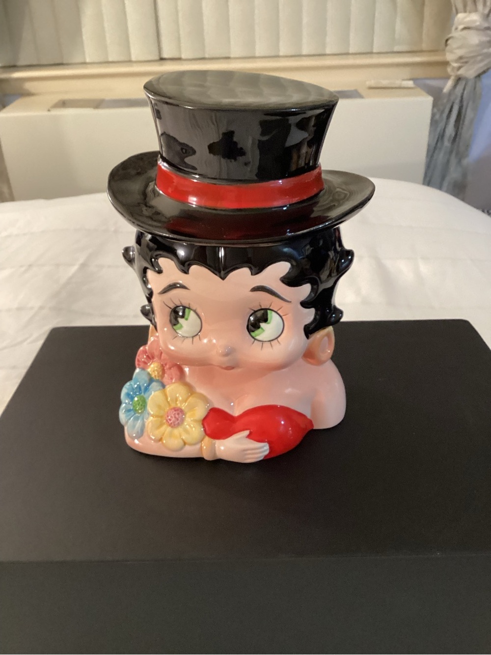 Vintage Ceramic Betty Boop Cookie Jar